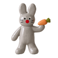 배고픈 구어진 토끼